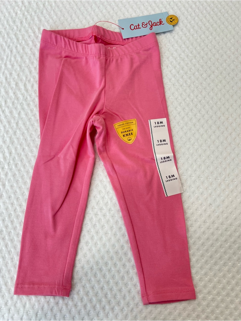 Cat & Jack Pink Toddler Girls' Stretch Leggings